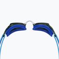 Occhialini da nuoto Speedo Vanquisher 3.0 Mirror per bambini cobalt pop / cobalt / gold mirror 3
