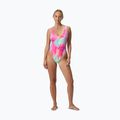 Costume da bagno intero donna Speedo Flu3nte Printed Convertible coral sands 6