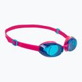 Occhialini da nuoto Speedo Jet 2.0 rosa elettrico / azzurro per bambini