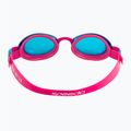 Occhialini da nuoto Speedo Jet 2.0 rosa elettrico / azzurro per bambini 4