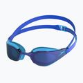 Occhialini da nuoto Speedo Fastskin Hyper Elite Mirror per bambini blu picton / cobalto / iris