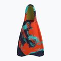 Pinne da nuoto Speedo Medium Blade peacoat/arancio vulcanico/vetro artico 2
