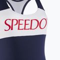 Speedo Colourblock Racerback costume intero da donna peacoat 3