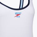 Costume intero Speedo Solid Bound Scoop bianco da donna 3