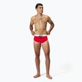 Speedo Jetstream Retro Logo Brief uomo, costume da bagno rosso ad alto rischio 2