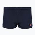 Boxer da nuoto da uomo Speedo Colorblock Square Leg peacot
