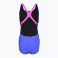 Costume da bagno intero da donna Speedo Placement Digital Powerback molten blend/cobalt pop 2