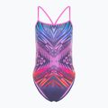 Costume intero Speedo Placement Digital Vback balance blend/hapuna blue da donna