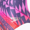 Costume intero Speedo Placement Digital Vback balance blend/hapuna blue da donna 3