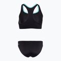 Costume da bagno a due pezzi da donna Speedo Placement iper giallo 2