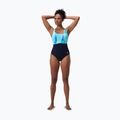 Costume da bagno intero donna Speedo Shaping Contour Eclipse Printed true navy/berry 6
