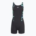 Costume da bagno intero donna Speedo HyperBoom Splice Legsuit dark teal