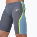 Speedo Fastskin LZR Intent 2.0 Uomo - Maglia da nuoto grigio piombo/blu acadia/giallo acido 5