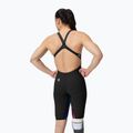 Costume da bagno intero da donna Speedo Fastskin LZR Pure Valor 2.0 Openback Kneeskin black/molten blur 3