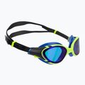 Occhiali da nuoto Speedo Biofuse 2.0 Mirror lime elettrico / cobalto / specchio iris