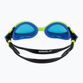 Occhiali da nuoto Speedo Biofuse 2.0 Mirror lime elettrico / cobalto / specchio iris 4