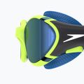 Occhiali da nuoto Speedo Biofuse 2.0 Mirror lime elettrico / cobalto / specchio iris 4