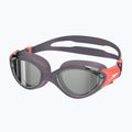 Occhialini da nuoto Speedo Biofuse 2.0 Mirror donna vintage fog / acciaio / argento mirror