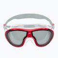 Maschera da bagno Speedo Biofuse 2.0 ad alto rischio rosso/fumo per bambini 2