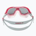 Maschera da bagno Speedo Biofuse 2.0 ad alto rischio rosso/fumo per bambini 4