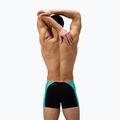Speedo Endurance+ MAX Splice Aquashort boxer nuoto uomo nero/turchese gemma 3