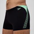 Speedo Hyper Boom Splice boxer nuoto uomo nero/verde alfa 5