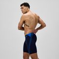 Speedo Hyper Boom Splice - nuoto per bambini grigio piombo / corallo neon 4