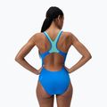 Speedo Placement Laneback costume intero donna blu laguna 3