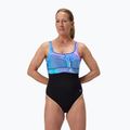 Costume intero Speedo Shaping Contour Eclipse Printed indigo glow da donna