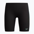 Jammer da nuoto per bambini Speedo Plastisol Placement Jammer black/alfalfa green