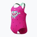 Costume intero per bambini Speedo Digital Printed neon bubblegum 3