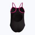 Speedo Platisol Placement Thinstrap Muscleback flare rosa costume intero per bambini 2