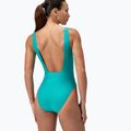Costume intero da donna Speedo Logo Square Back gemma turchese 3