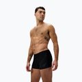 Speedo Medley Logo Aquashort boxer nuoto uomo nero/grigio piombo 4