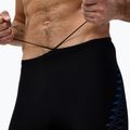Speedo Medley Logo Swim Jammer Uomo nero/neon corall 5