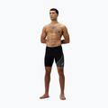 Speedo Medley Logo Swim Jammer nero/verde da uomo 2