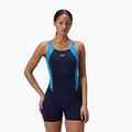 Costume da bagno intero donna Speedo HyperBoom Splice Legsuit lagoon blue/celeste