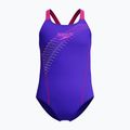Costume intero Speedo Medley Logo Medalist indigo glow per bambini