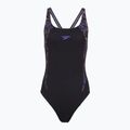 Costume da bagno intero da donna Speedo HyperBoom Splice Muscleback bright peach