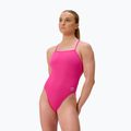 Speedo FL Solid V-Back flare rosa costume intero da donna