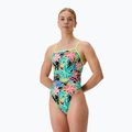 Speedo costume intero donna FL Printed V-Back tropicana/nero
