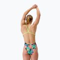 Speedo costume intero donna FL Printed V-Back tropicana/nero 2