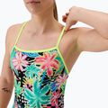 Speedo costume intero donna FL Printed V-Back tropicana/nero 4