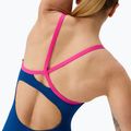 Speedo FL Solid Flyback 2.0 costume intero donna aegean denim/rosa flare 5