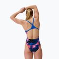 Costume intero Speedo FL Printed Turnback electro static/lagoon blue donna 2
