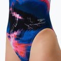 Costume intero Speedo FL Printed Turnback electro static/lagoon blue donna 6