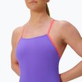 Speedo FL Solid Tie Back costume intero da donna indigo glow/blu picton 4