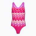 Costume da bagno intero bambino Speedo Digital Placement Splashback pink/glassy pink