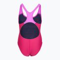 Costume da bagno intero bambino Speedo Digital Placement Splashback pink/glassy pink 2