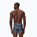 Boxer da bagno uomo Speedo Print Beachstar Square Leg Anthracite/Coin Grey 2